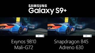 Asphalt 8 Comparison - Adreno 630 VS Mali-G72 Galaxy S9+ Graphics Android