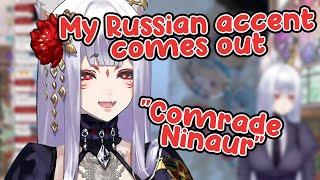 Ninas Russian Accent Comes out When Learning Japanese  NIJISANJI EN Clips