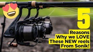 5 reasons why we LOVE these NEW carp reels from Sonik