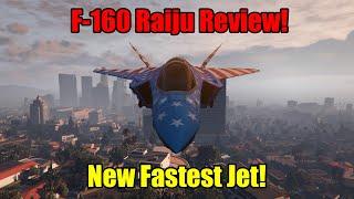 GTA Online F-160 Raiju Review The New Fastest Jet In The Game