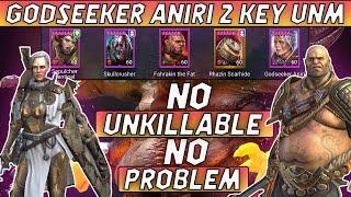 GODSEEKER ANIRI  2-Key UNM Clan Boss  NO UNKILLABLE  Affinity Friendly  Raid Shadow Legends