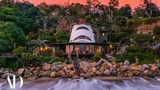 Inside A Stunning Sandcastle-Shaped Beach House  On The Market  Architectural Digest