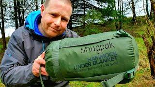 Snugpak unber blanket - Reviewing the snugpak hammock under blankets.