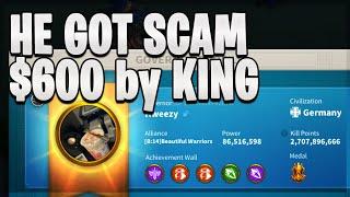 Be aware of Account Scam $600 loss  Rise of Kingdoms