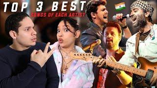 Waleska & Efra reaction to Top 3 Most Iconic Songs Of indian Singers