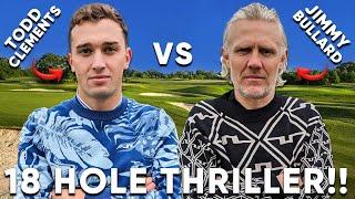 Todd Clements WANTS REVENGE…Does He Get it ?? Tour Pro Todd Clements v Scratch Golfer Jimmy Bullard