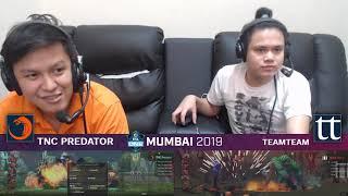 TNC Predator vs Team Team Game 2 Bo3  ESL One Mumbai Playoffs