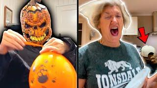 Freaky Pumpkin Halloween Pranks