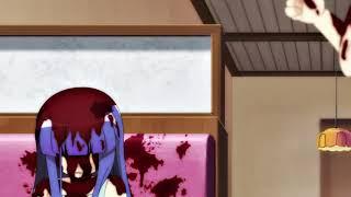 Keiichi trying to eat Rikas brain - Higurashi Sotsu EP 13