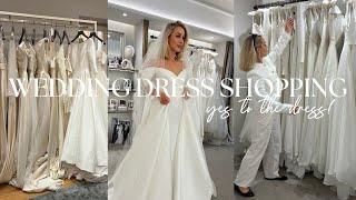 COME WEDDING DRESS SHOPPING WITH ME  YES TO THE DRESS  WEDDING SERIES EP2