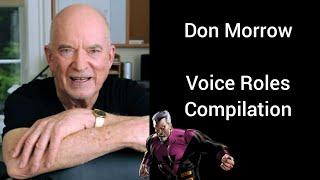 Don Morrow - Voice Roles Compilation
