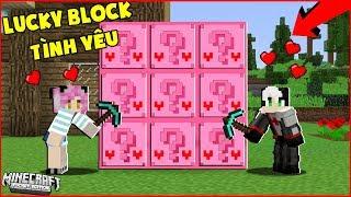 THỬ THÁCH ĐẬP LUCKY BLOCK TÌNH YÊU CỦA MỀU VÀ REDHOOD*CÁCH CHẾ TẠO LUCKY BLOCK TÌNH YÊU MÀU HỒNG