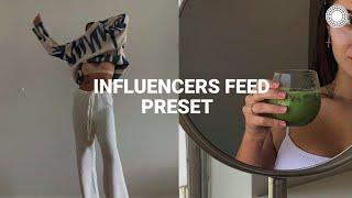 Influencers Feed filter  Instagram feed theme  vsco filters tutorial