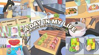 A DAY IN MY LIFE  Jualan Seblak With Bumil  SAKURA SCHOOL SIMULATOR #part2