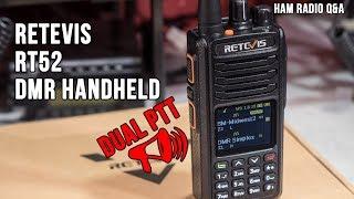 Retevis RT52 DMR Dual Band Handheld Radio - Ham Radio Q&A