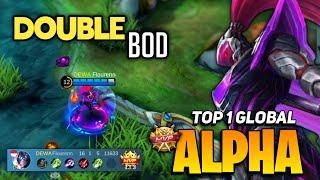 Alpha Best Build 2024  Alpha Top 1 Global Gameplay  - Mobile Legends