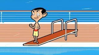 The Diving Board  Mr. Bean  Cartoons for Kids  WildBrain Kids