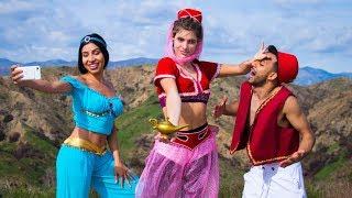 Aladdin & Genisa  Lele Pons & Anwar Jibawi