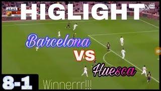 Barcelona vs Huesca 8-1 & Highlights 2-8-2018 All gouls