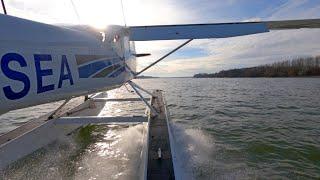 Historical landing on the Danube river