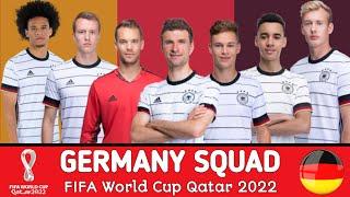 FIFA World Cup Qatar 2022 GERMANY Confirmed Full Squad