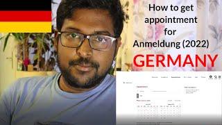 NEW ANMELDUNG CITY REGISTRATION PROCEDURE IN GERMANY 2022 HOW TO GET ONLINE APPOINTMENT ANMALDUNG