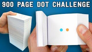 900 Page FLIPBOOK  Dot Challenge