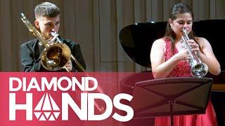 Diamond Hands for trumpet trombone and piano  Jasmin Ghera Miguel Zoco and Julian Chan