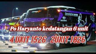 PO HARYANTO KEDATANGAN 6 BUS SHD JET BUS 3+