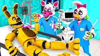Repairing SPRING BONNIE With Funtime Foxy In VRChat