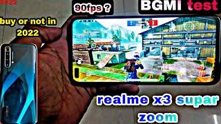 realme x3 suparzoom bgmi test 2022   fps meter gaming review  90fps?  SD855+ 