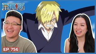 SANJI VS BIG MOM CREW  One Piece Episode 756 Couples Reaction & Discussion
