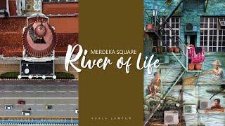 Enchanting River of Life & Dataran Merdeka  A Cinematic Drone Footage of Kuala Lumpur
