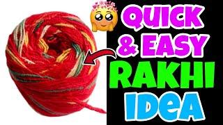 घर पर राखी बनाने का आसान तरीकाDIY Rakhi making at homeHow to make rakhi at homeBest out of waste