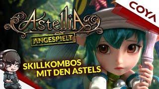 ASTELLIA - SKILLKOMBOS MIT DEN ASTELS • CLOSED BETA • Astellia Deutsch • German Gameplay