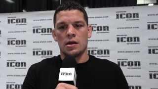 Nate Diaz Signing for American Icon Autographs June 8 2013