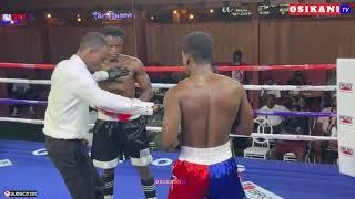 Boxing Night 5th Bout Daniel Lartey Scorpion vs Kofi Ansah  What An Interesting Bout 