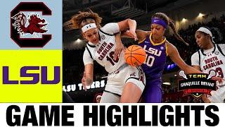 #1 South Carolina vs #8 LSU Highlights  SEC Basketball Championship  2024 College Basketball