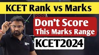 KCET 2024 Rank vs Marks  How to Score Good Rank in KCET 2024  KCET Rank 2024@simplifiedmindsKCET