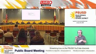 PSUSD Board Meeting 01.24.2023