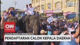 Pendaftaran Calon Kepala Daerah Hari Pertama