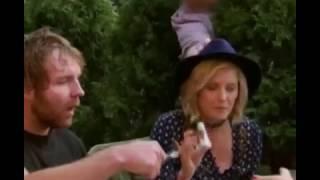 Guy steals Renee Youngs Hat and Ambrose chases him down