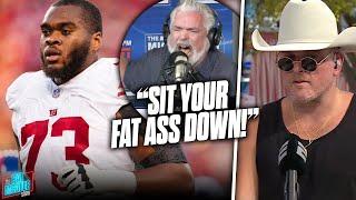 New York Media BURIES Evan Neal For Criticizing Giants Burger Flipper Fans  Pat McAfee Reacts