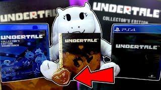 UNDERTALE PS4 COLLECTORS EDITION  Undertale Playstion 4 Physical EdItion Unboxing  Review