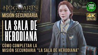 Hogwarts Legacy  Misión secundaria La sala de herodiana Solución puzles Sala de Herodiana