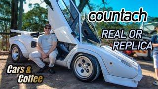 This Countach looks the real deal. Or is it a replica?