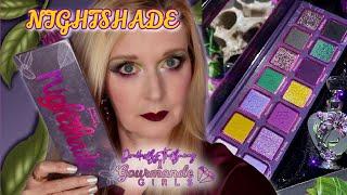 GOURMANDE GIRLS X DOODLES BY THE BUNNY NIGHTSHADE PALETTE