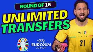 EURO 2024 FANTASY MD4 ROUND OF 16 UNLIMITED TRANSFERS  FANTASY EURO 2024 TIPS
