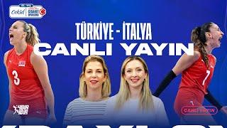  CANLI YAYIN -Türkiye-İtalya - Orkidle Keskin Çapraz
