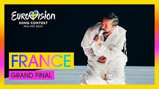 Slimane - Mon Amour LIVE  France   Grand Final  Eurovision 2024